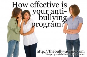 How effective is your anti-bullying program?