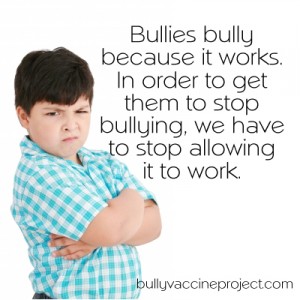 Bullies bully because it works